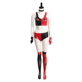 Harley Quinn Cosplay Kostüm Halloween Karneval Outfits